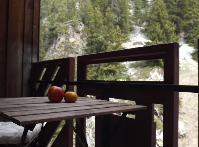 For 4 With Balcony At The Plagne Апартаменты